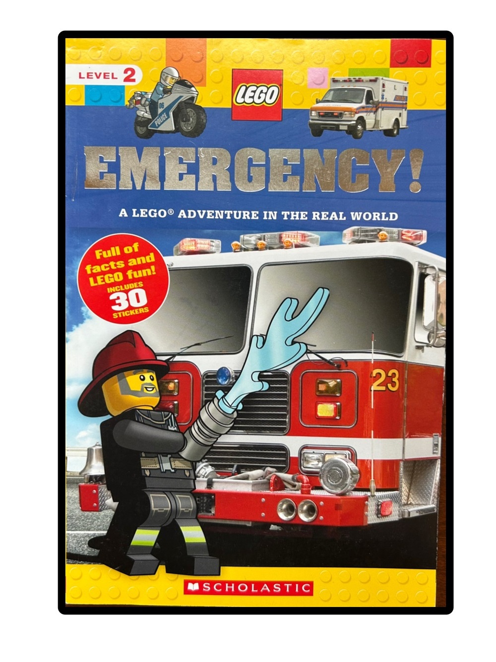 BUNDLE & SAVE 🎉LEGO EMERGENGY!A LEGO® ADVENTURE IN THE REAL WORLD softcover book